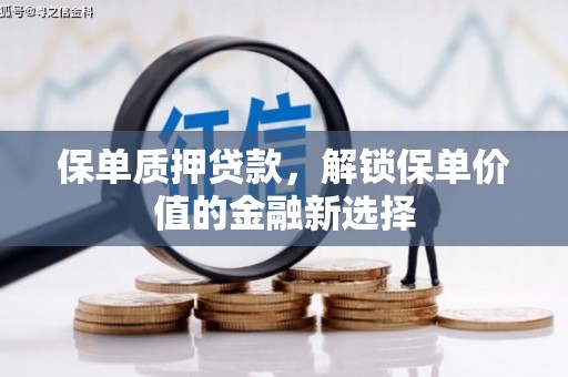 安仁保单质押贷款，解锁保单价值的金融新选择