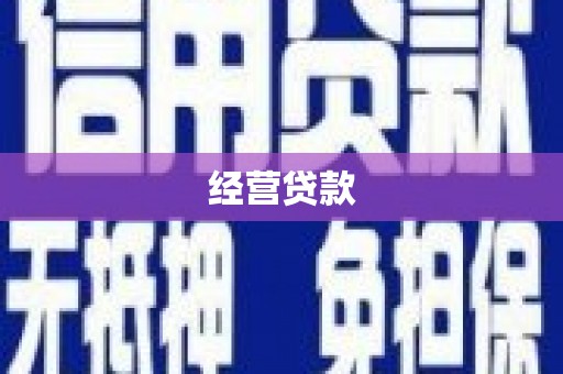 琼中经营贷款