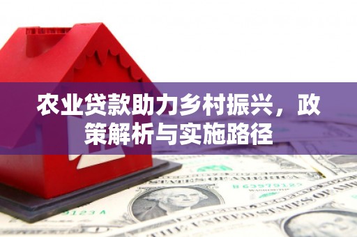 沐川农业贷款助力乡村振兴，政策解析与实施路径