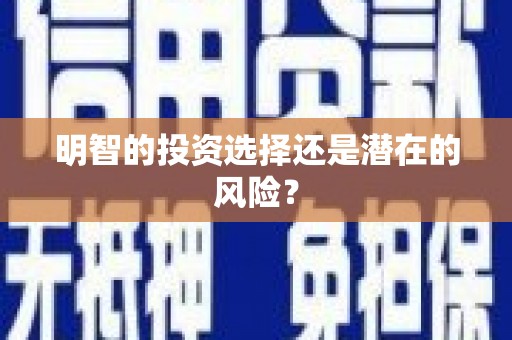 巴塘明智的投资选择还是潜在的风险？