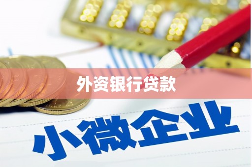 徐闻外资银行贷款