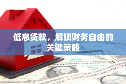 林芝低息贷款，解锁财务自由的关键策略