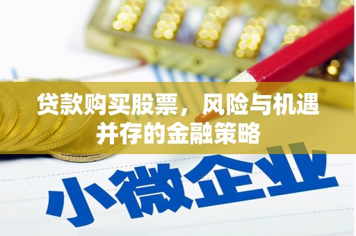 白河贷款购买股票，风险与机遇并存的金融策略