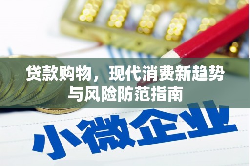 乐东贷款购物，现代消费新趋势与风险防范指南