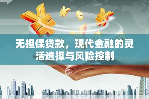 宝兴无担保贷款，现代金融的灵活选择与风险控制