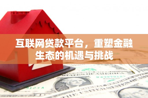 山阳互联网贷款平台，重塑金融生态的机遇与挑战