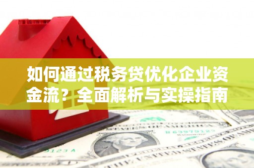 枝江如何通过税务贷优化企业资金流？全面解析与实操指南