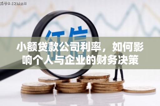 恭城小额贷款公司利率，如何影响个人与企业的财务决策