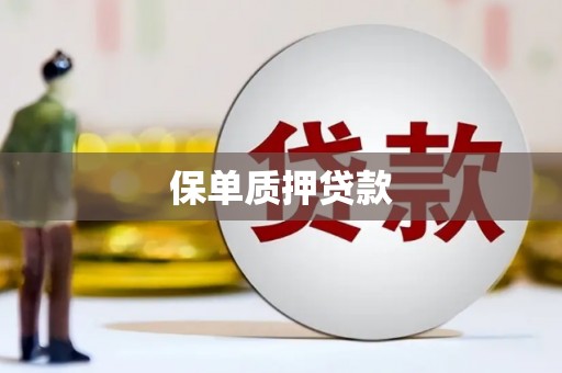 钟山保单质押贷款