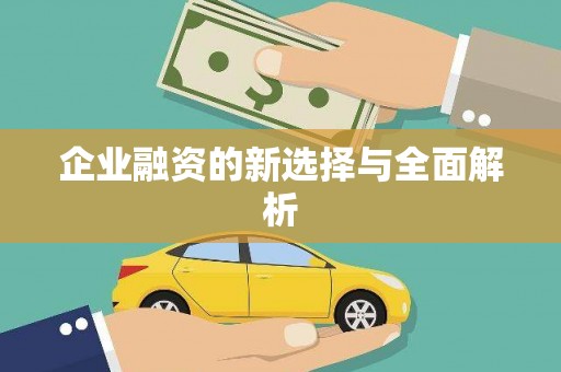 丰县企业融资的新选择与全面解析