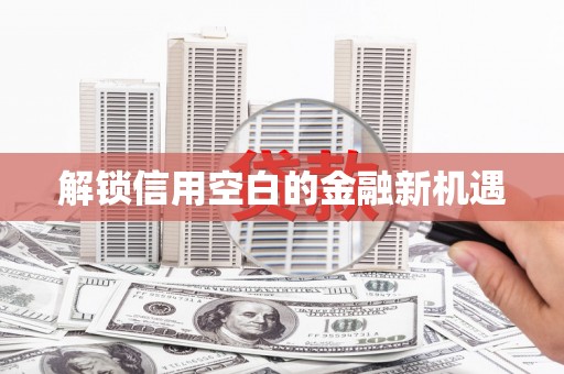 沽源解锁信用空白的金融新机遇
